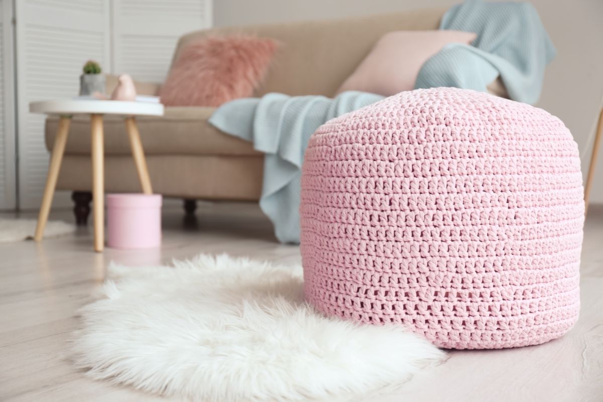 Can You Use A Pouf For A Coffee Table